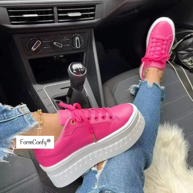 FormConfy - Zapatillas de Mujer Con Plataforma