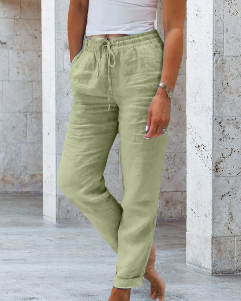 Pantalones de Lino Alexis