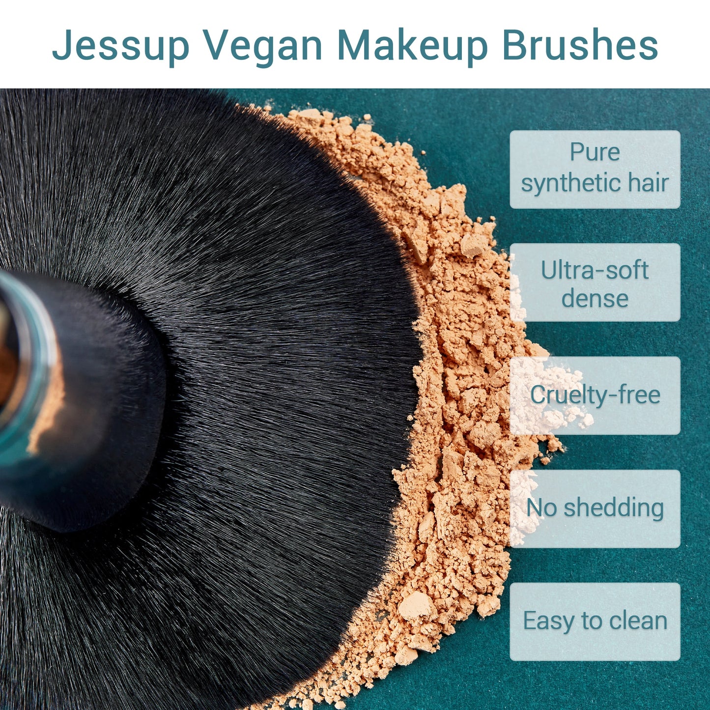 ProJessu - Juego de Brochas de Maquillaje