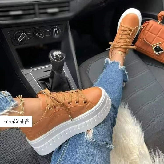 FormConfy - Zapatillas de Mujer Con Plataforma