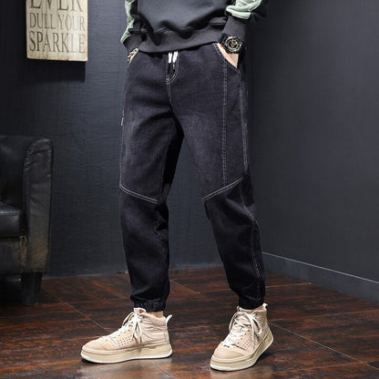 YamorGo - Pantalones Cargo Vaqueros de Hombre