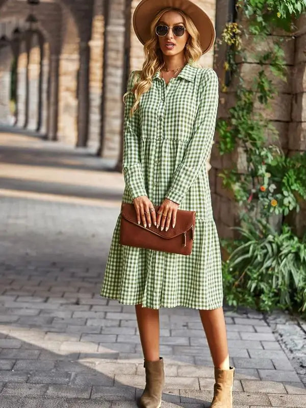 Vestido de Manga Larga Bia