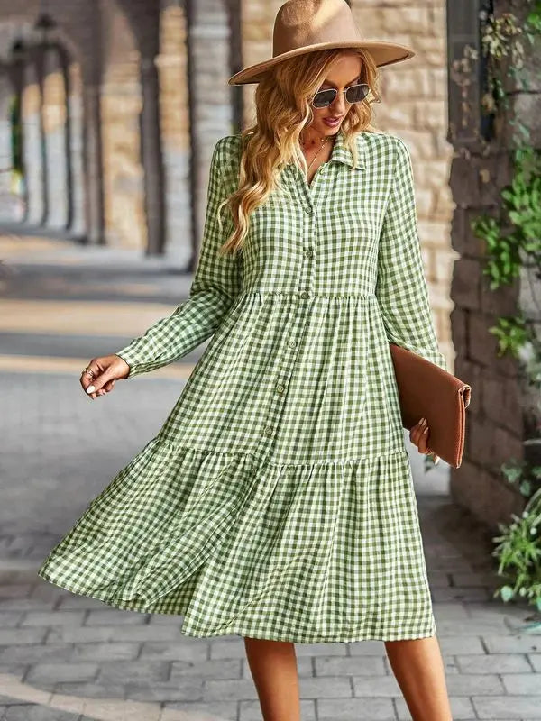 Vestido de Manga Larga Bia