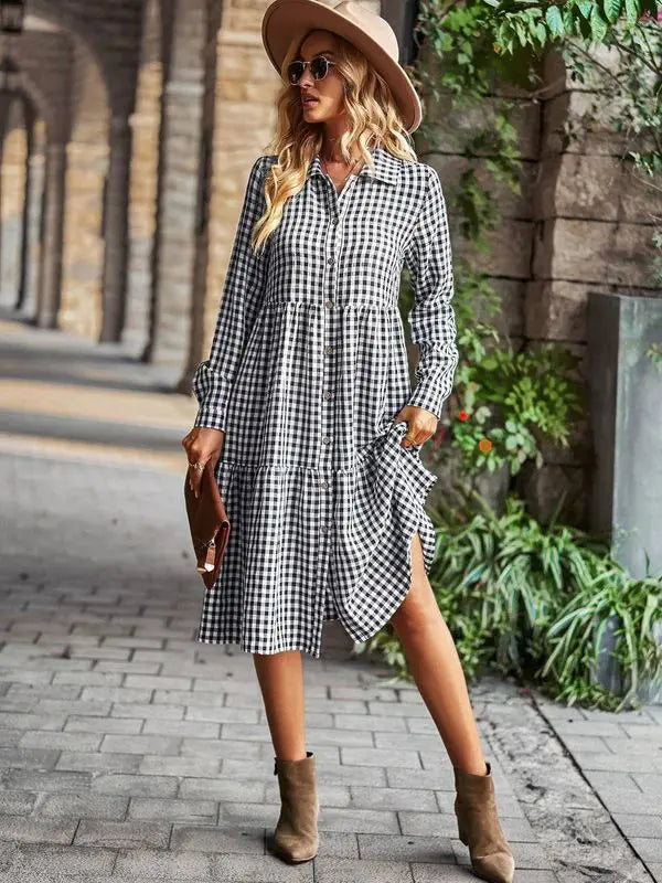 Vestido de Manga Larga Bia