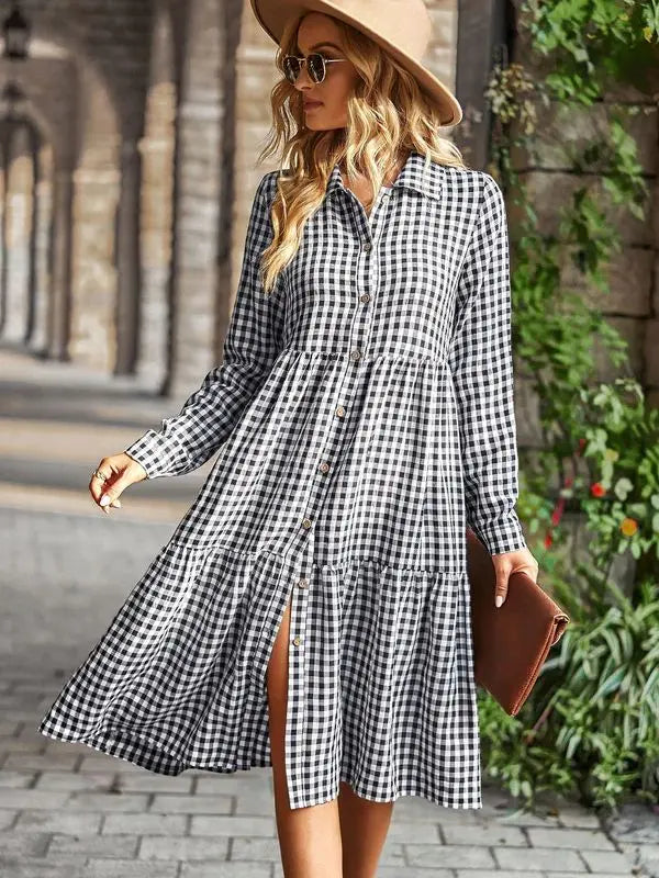 Vestido de Manga Larga Bia