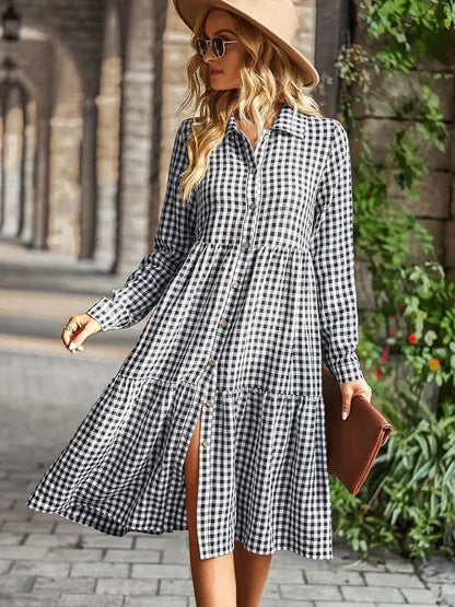 Vestido de Manga Larga Bia