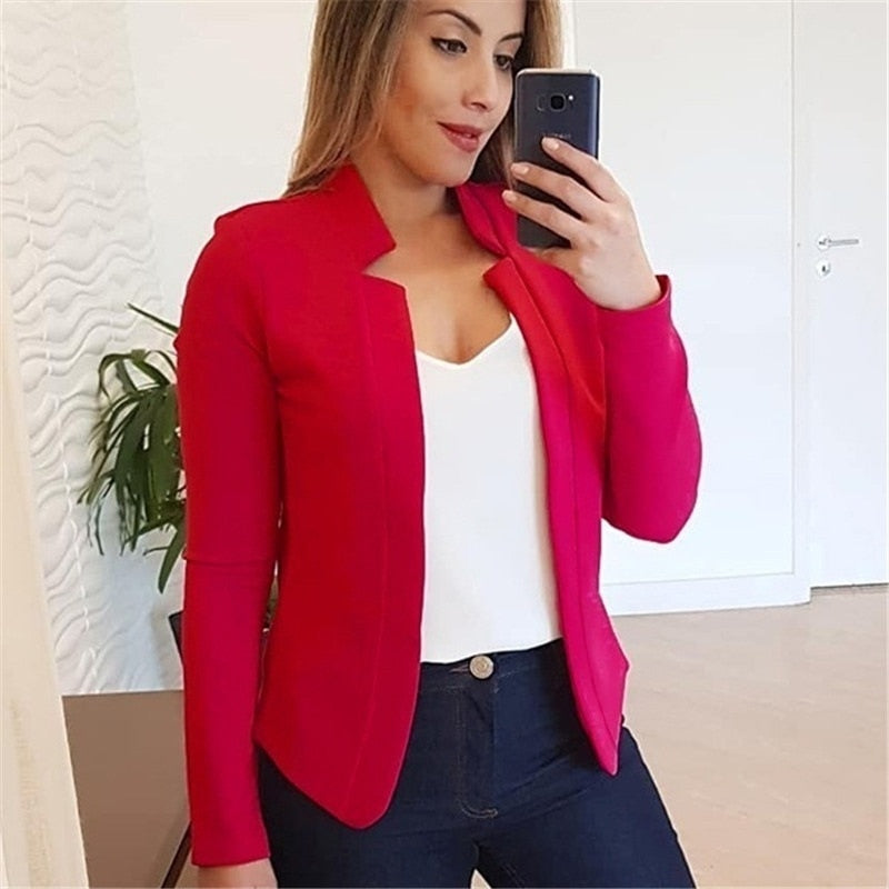 LuxMay - Blazer de Mujer de Negocios