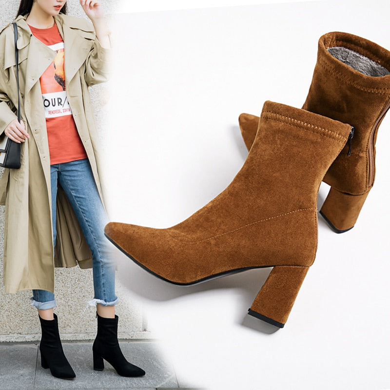BelleLady - Botas Mujer Tacon Alto