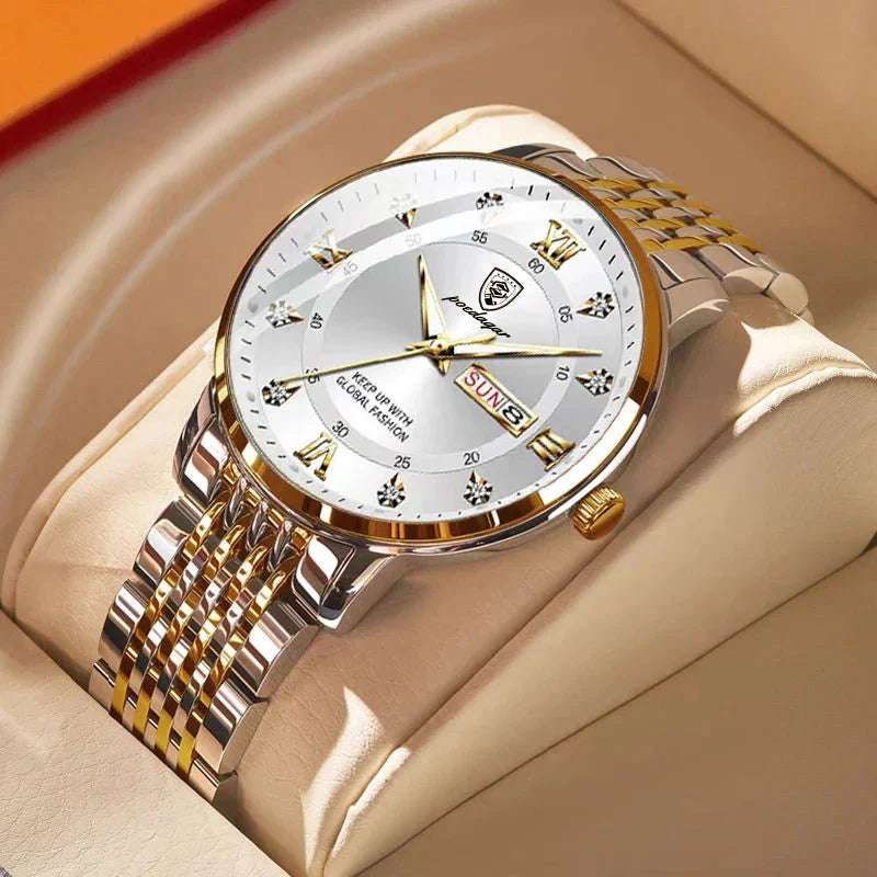 GoldTop®- Reloj Elegante Para Hombre