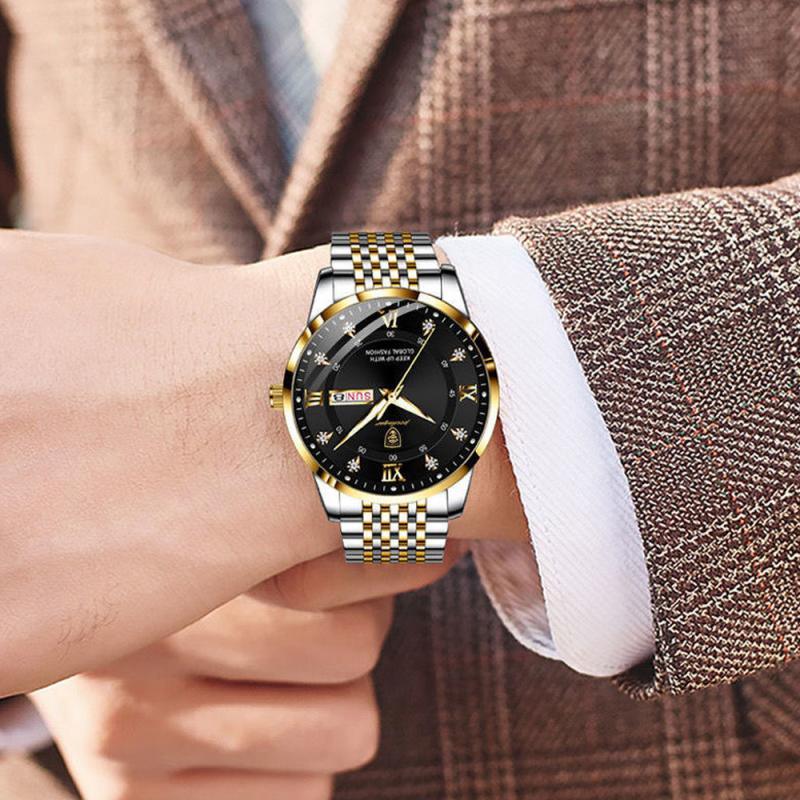 GoldTop®- Reloj Elegante Para Hombre