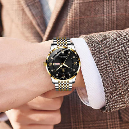 GoldTop®- Reloj Elegante Para Hombre